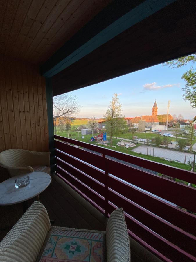 Doppelzimmer Mit Bad & Balkon Simmersfeld Extérieur photo